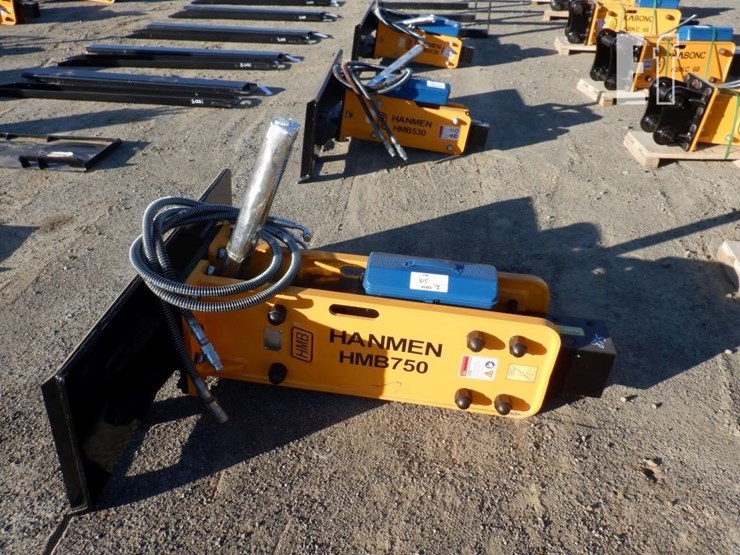 LOT 2022 UNUSED 2022 HANMEN HMB750 HYDRAULIC DROP HAMMER Lot 