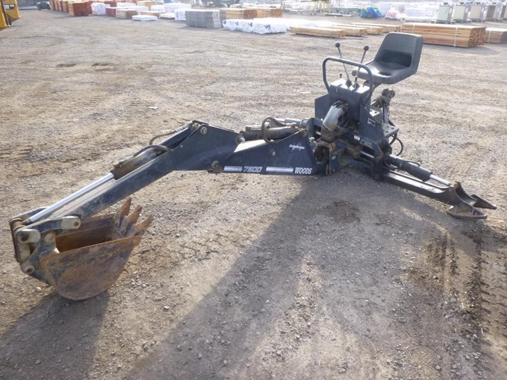 3 Point Hitch Backhoe Attachment Lot 6179, Monthly Public Auction