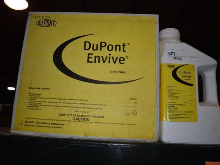 DuPont Envive Herbicide Lot 451, DOVE AG SERVICES CHEMICAL INVENTORY
