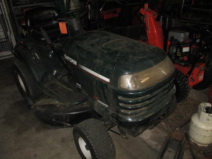 CRAFTSMAN LT1000 Lot 6817, Estate of Darrell Larson, F150, Camper