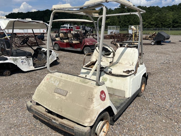 Yamaha Salvage Golf Cart Lot 13638, Public Truck, Equipment
