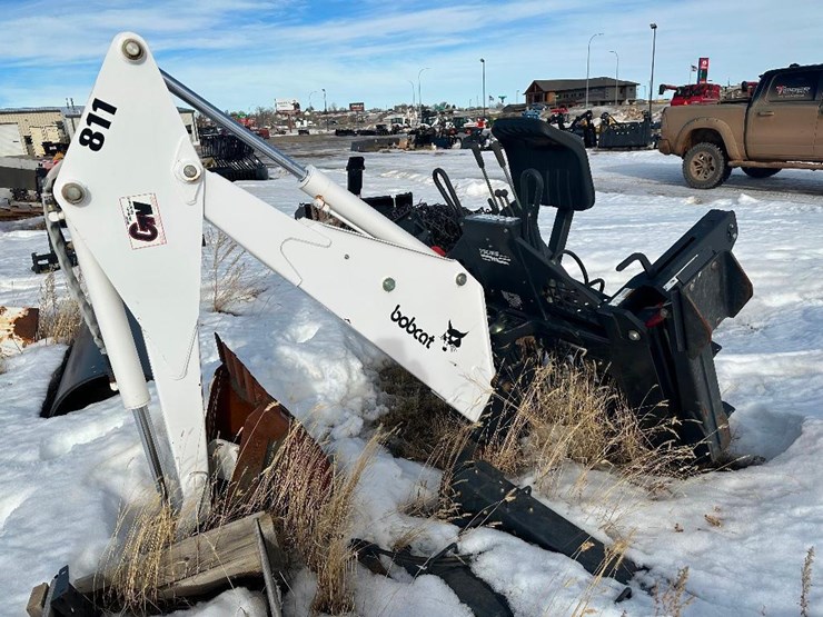 Bobcat 811 Skid Steer Mount Backhoe Lot 130 Pifers Western Dakota