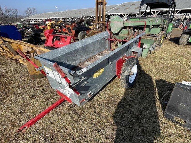 LOYAL MANURE SPREADER Lot 283, D&J Consignment Auction, 2/25/2023, B