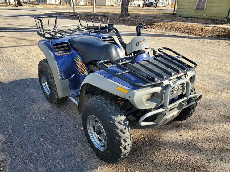 2002 BOMBARDIER QUEST 650 Lot 11502, AGRICULTURE & CONSTRUCTION