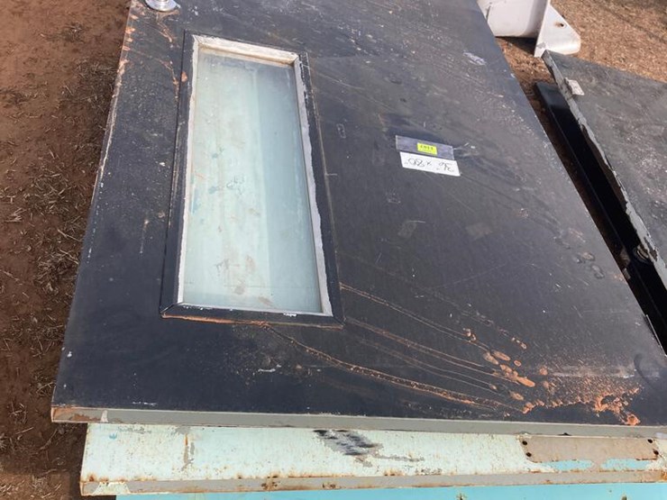 36 inch x 80 inch used steel doors Lot 1187, 2023 Spring Consignment