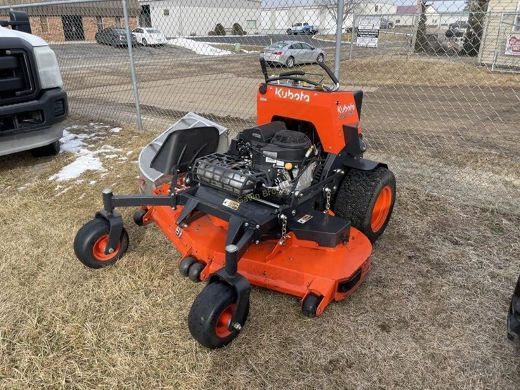 2021 Kubota SZ2661 Stand Up Lawn Mower Lot 108, Sauk Prairie FFA