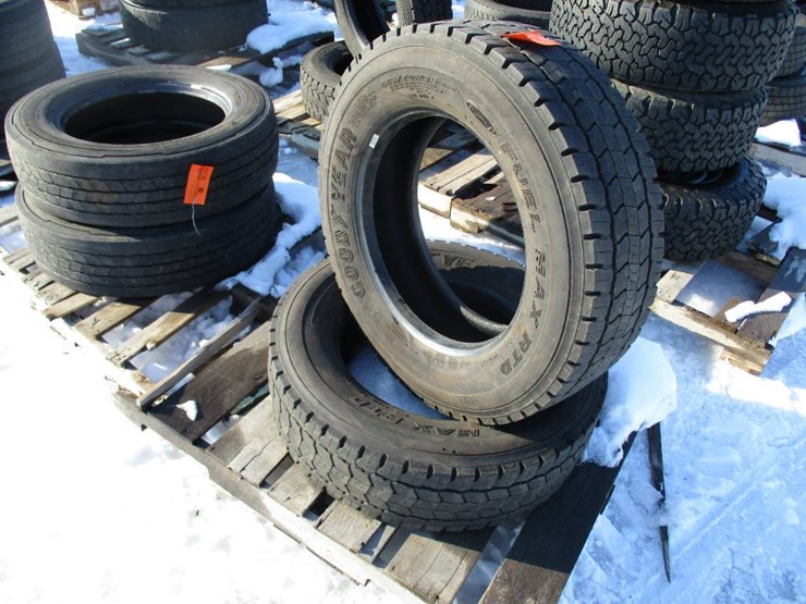 5217 • Lot of (2) Goodyear Fuel Max RTD Tires Lot 5217, March 2023