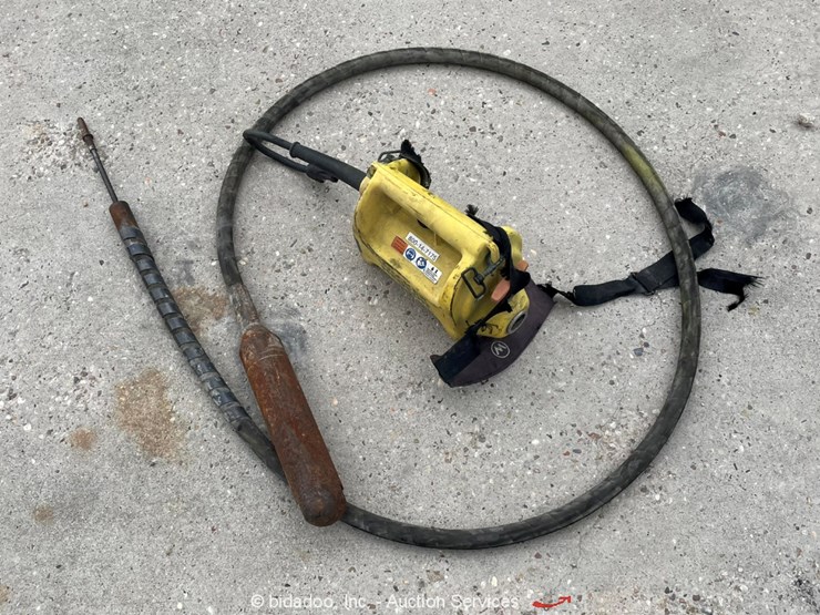 Wacker Neuson M2500/120 US Concrete Vibrator Drive Motor Whip Shaft bidadoo Lot , Weekly