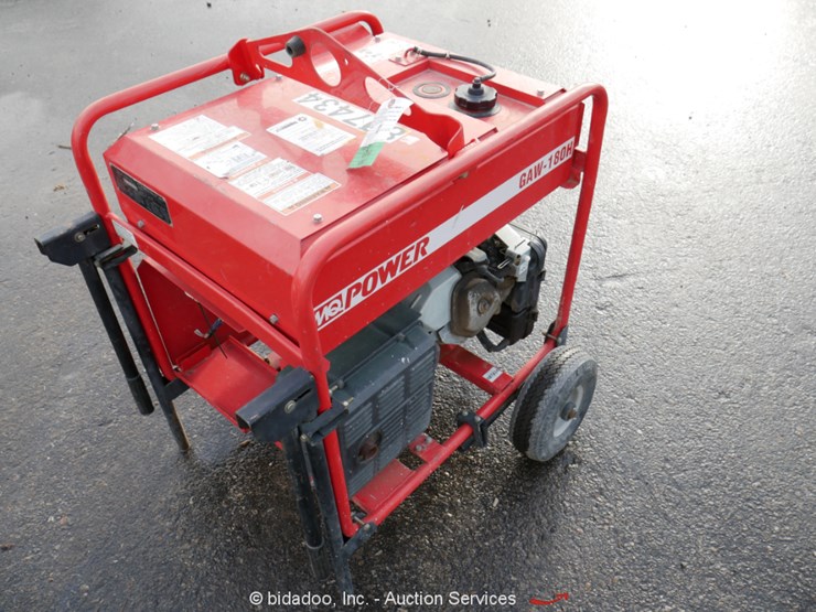 2015 Multiquip GAW180HEA 180 Amp 3kW Portable Welder Generator Honda