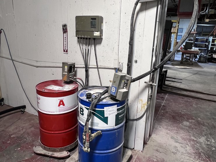 Instapak 901 Foam Packing Equipment Lot 68, COMPLETE WALL TO WALL