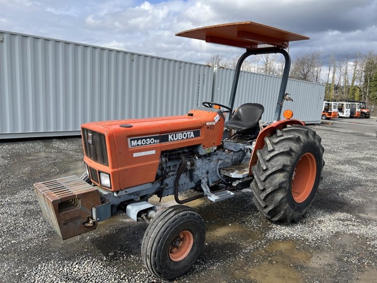 KUBOTA M4030SU Lot 61, Day 1 Public Live Online Only Auction, 3/30