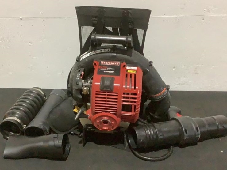 Craftsman Gas Powered Backpack Blower 7179401 Lot 38, March Monthly Day 2 Auction, 3/30/2023