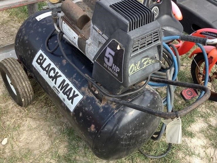 Coleman Black Max Air Compressor Lot 26, April 1st Consignment