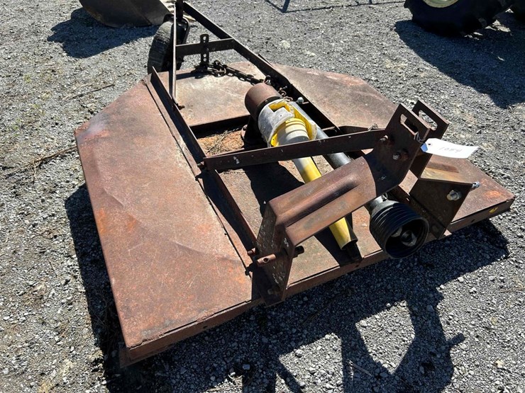 Howse 5ft Bush Hog Lot 1054, 2023 ANNUAL SUFFOLK COTTON GIN AUCTION