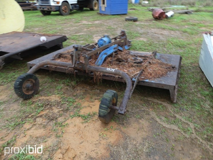 8' BUSH HOG Lot 831, Huge Spring Pubic Two day Auction Ring One, 4/7