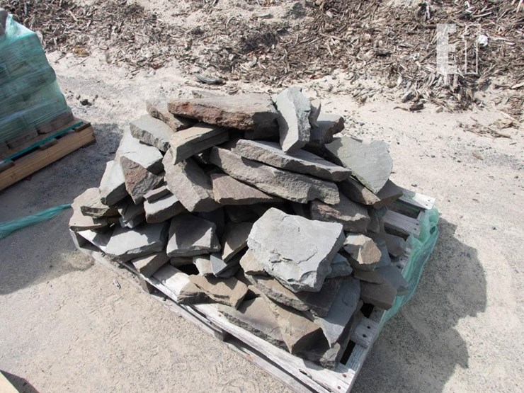 PALLET OF SLATE PIECES Lot 2025, SLT Construction Corp. and Other