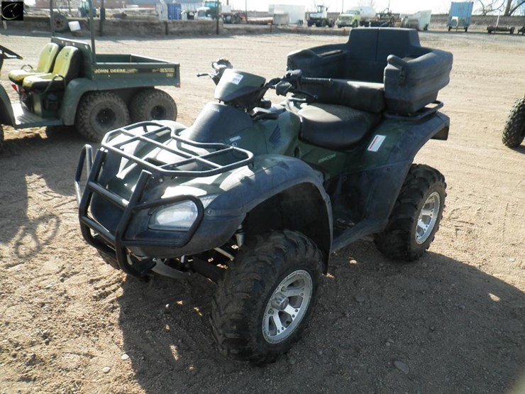 2005 HONDA RINCON 650 Lot 3055, TwoDay April Consignment Auction