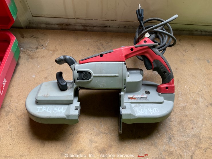 Milwaukee 6225 Corded Electric Portable Hand Held Band Saw Cutting Tool bidadoo Lot , Weekly