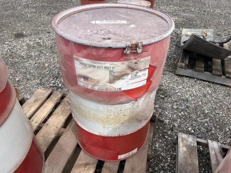 Exxon Ronex Extra Duty Moly # 1 Grease Barrel - Lot #2127, Day 1 - 2023 ...
