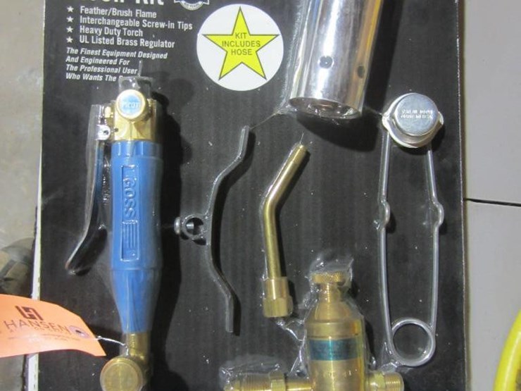 7806 • Goss Air Propane Torch Kit Lot 7806, Tractors, Food Plot