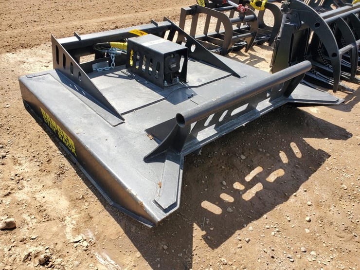 6647 • Unused 72" Skid Steer Brush Hog Lot 6647, 6Day Annual