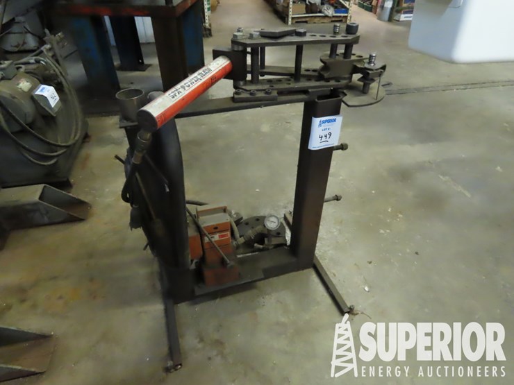 JD SQUARED Mdl 3 Tubing Bender p/b OTC Elec/Hyd Pu Lot 449, Day 2