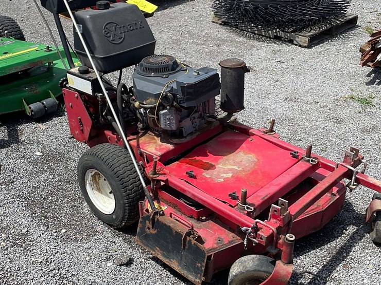 EXMARK WALK BEHIND MOWER Lot 56, LATE SPRING EQUIPMENT AUCTION, 5/10/2023, EK Auctioneers