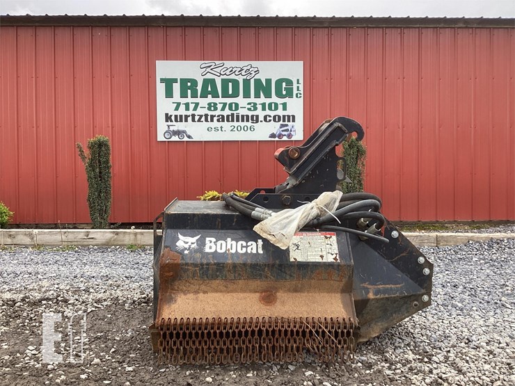 2014 BOBCAT FM40 MULCHER Lot 156, Kurtz Trading May Equipment Auction, 5/12/2023, Kurtz