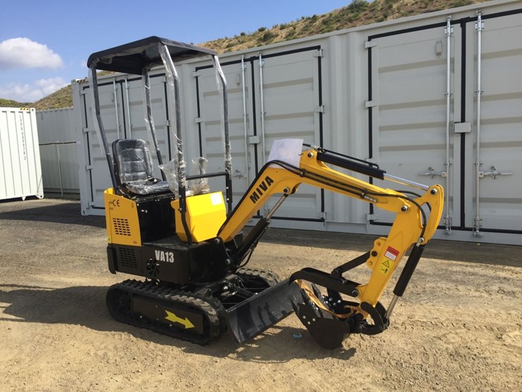 Unused 2023 Miva VA13 Mini Excavator, Lot 12001, May Heavy Equipment