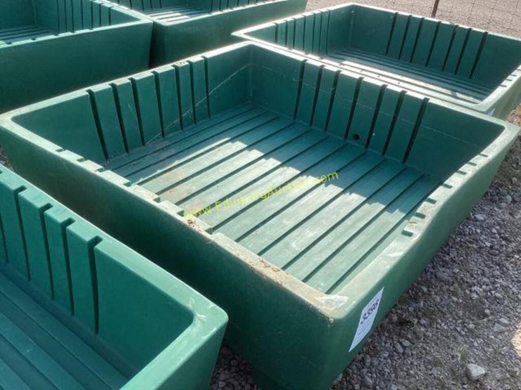 E. Treeplex raised garden planter 55x55 w/ drain Lot 3398, ONLINE