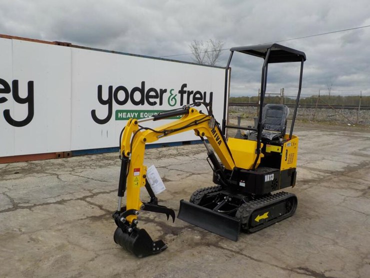 2023 Miva VA13 Miniexcavator c/w ORops, Rubber Track, 12' Digging