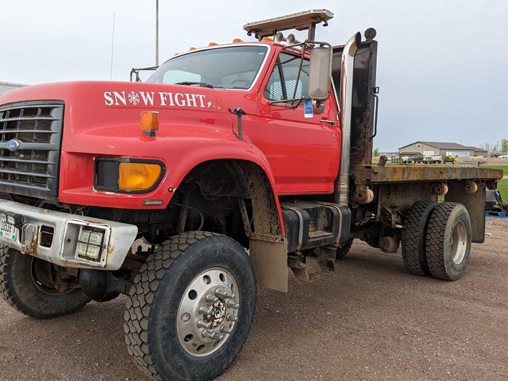 1995 Ford Flatbed Truck Lot 148, 2023 Sioux Falls Construction