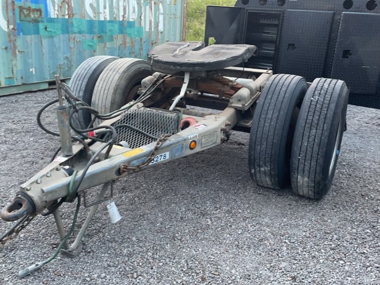 2551 • PINTLE HITCH SINGLE AXLE FIFTH WHEEL DOLLY Lot 2551, 14th