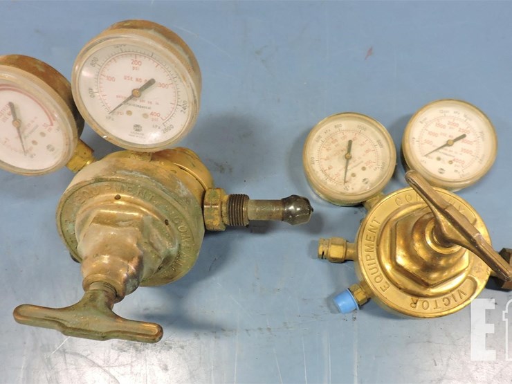 VICTOR OXY/ACETYLENE GAUGES Lot 192, Ten Lakes Forestry and