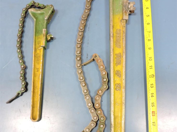 CHAIN WRENCHES Lot 131, Ten Lakes Forestry and Excavation Retirement