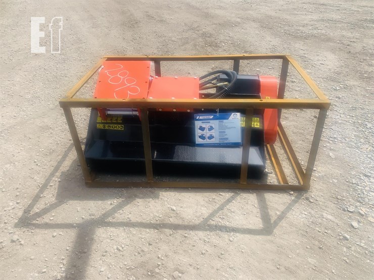 AGROTK 48" FLAIL MOWER FOR MINIEXCAVATOR NEW Lot 198, Hoffman's