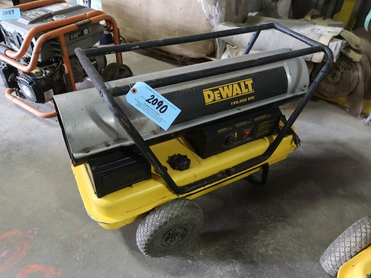 Dewalt 190,000 BTU Torpedo Heater Lot 2090, Clearwater Construction