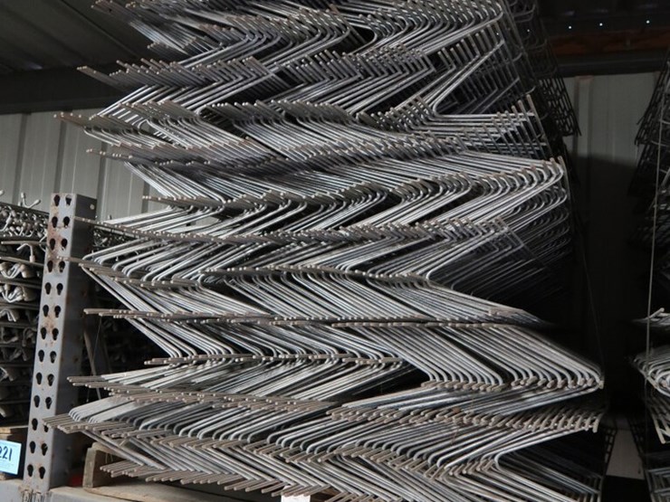 7" Continuous Rebar Chairs Plastic Tip Lot 2220, Clearwater