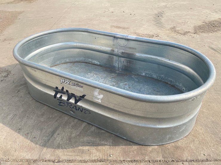 HW Brand Stock Tank Lot 137, Timed Online Only Grube Estate Auction