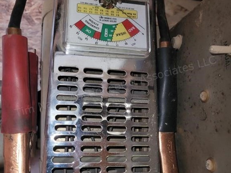 milton battery tester 1260 Works! Lot 5988, Online Auction From the Estate of Carl Edward
