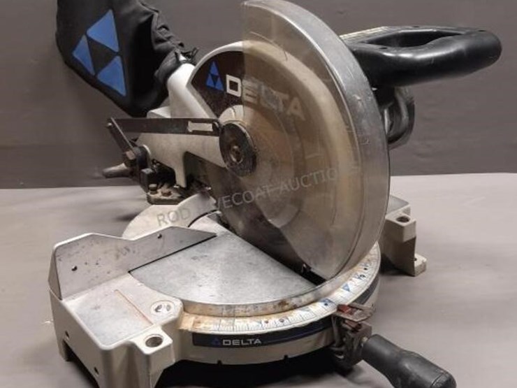 10" Delta Chop Saw Lot 1312n, July 11th, 2023 Online Auction, 7/11