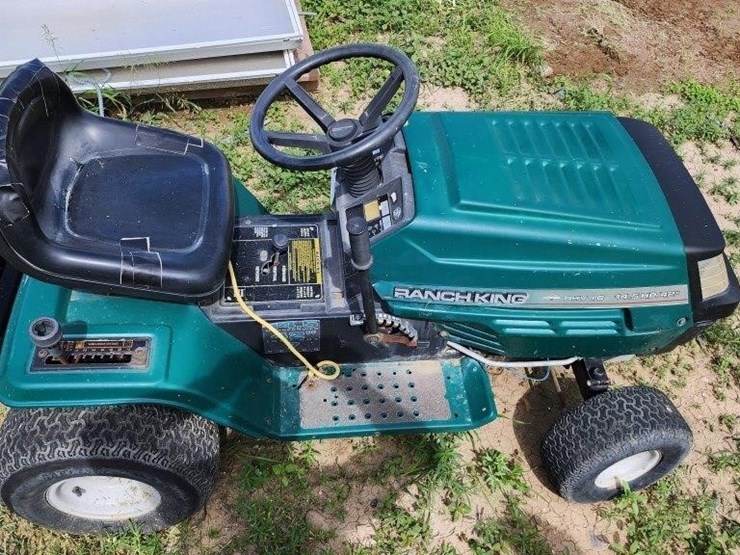 Ranch King Riding Mower Lot 645, Outdoor Field ONLINE Auction, 7/26