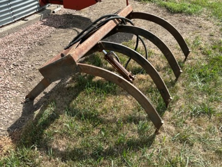 Grapple Fork for Miller Loader Lot 105A, Johnson Retirement Farm