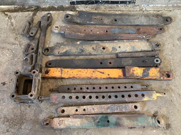 161 • Draw bars and arms for tractor Lot 161, Estate Farm Equipment