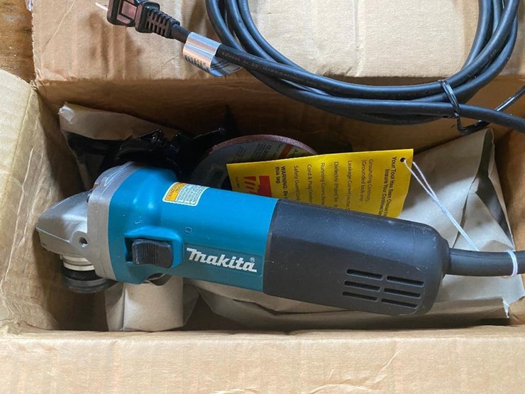 379 • Makita angle grinder Lot 379, Estate Farm Equipment Auction