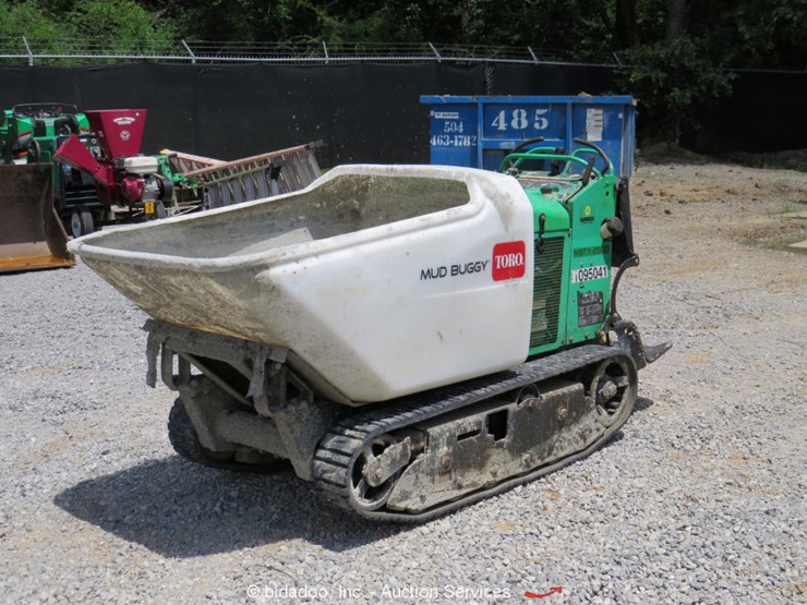 2018 Toro 68138G Concrete Mud Buggy Track Loader Hydraulic Dump