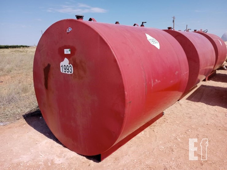 1000 GALLON FUEL STORAGE TANK Lot 523435, Day 2 August 2023 Public