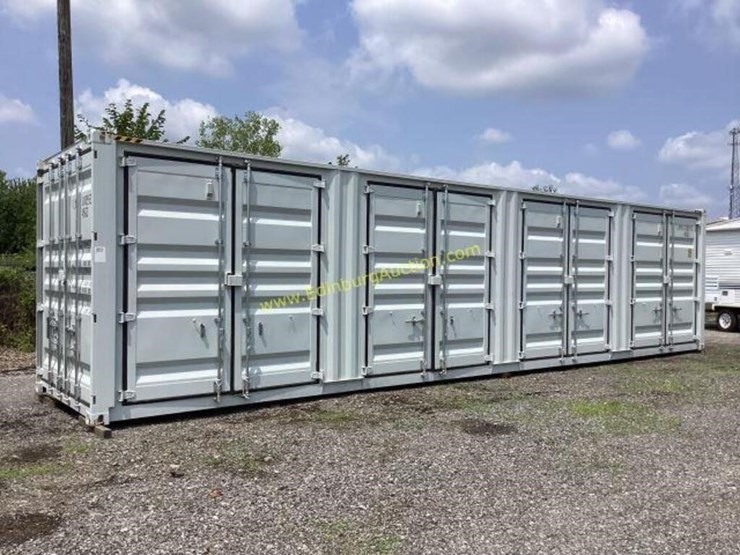 NEW 40FT HIGH CUBE MULTI DOOR STORAGE CONTAINER Lot 2051, Online