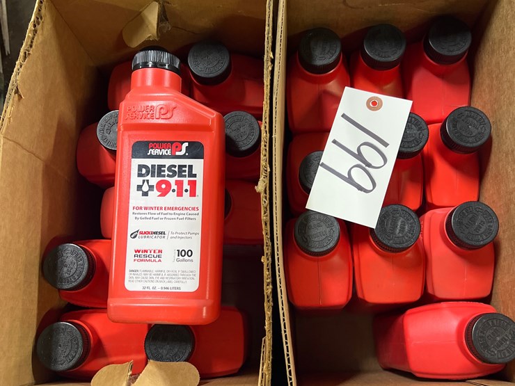 199 • (2) BOXES OF DIESEL 911 FUEL ADDITIVE Lot 199, Online