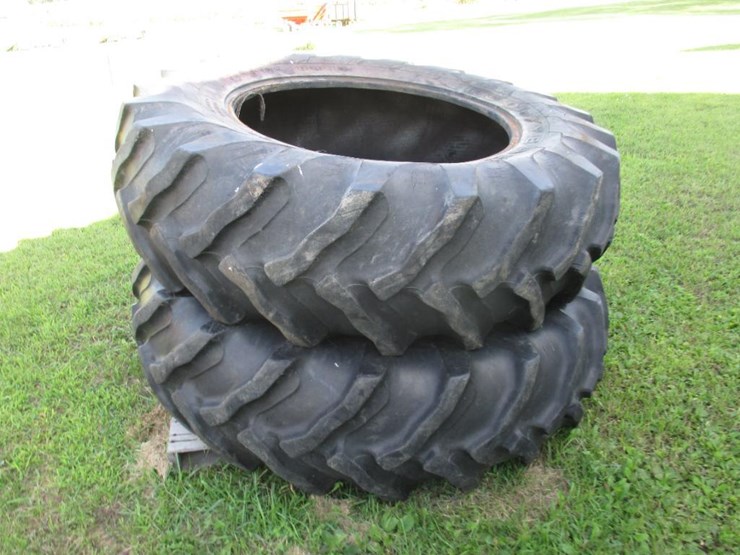 84 • (2) 18.434 Tractor Tires Lot 84, 2023 Late August Mondovi